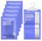 CLEVAST 5 Pack Wardrobe Dehumidifier, Hanging Dehumidifiers for Wardrobes, Moisture Absorber for Wardrobe, Cupboards, Bedrooms, Washrooms, Basement, Office – 230g Each