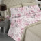 Banzaii - Completo Lenzuola Singolo In Microfibra Made In Italy Con Angolo h 30 cm Giulia Rosa