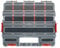 Werkzeugkoffer leer Organizer S Sortierbox Set verbindbar Fächer einteilbar 33x27x6cm Box für kleinteile Magazin Schraubenkoffer (2)
