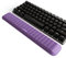 MEKASS Keyboard Wrist Rest for 60% Compact Keyboard, Ergonomic Soft Memory Foam Wrist Support with Non-Slip Silicone Base, Keyboard Pad Relieve Wrist Pain from Laptop, Computer, Typing (Purple)