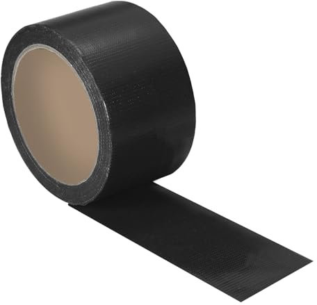 PATIKIL Gaffers Tape 5cm x 20 Meters, Waterproof Gaffer Floor Tape No Residue Non-Reflective Easy Tear for Indoor Outdoor Photography Electrical Cord Industrial Use, Black