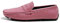Mocassins for Hommes Chaussures Bout carré en Cuir végétalien Motif Pierre Penny Mocassins Anti-dérapant Flexible Confortable Mariage Bal Slip-ons(Rose,43 EU)
