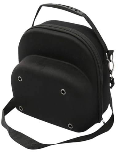 KYEQATY Hat Travel Case Eva Crush-Resistant Hat Box Tragbarer Baseball Cap Speicher-Organisator mit Schultergurt und Lüftungshut Aufbewahrung für Travel Baseball Caps Peak-Kappe für tägliche Zuhause