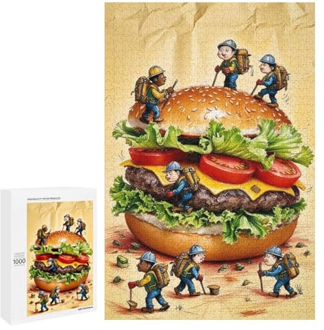 Hamburg Construction Team 1000 Teile Puzzles Für Erwachsene Und Kinder Ab 12 Jahren 1000 PCS