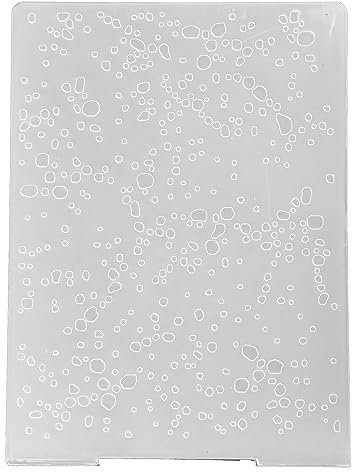 LEADSDGE Prägeschablone Weihnachten Schneeflocken Transparente Platte Papier Karte Dekor Prägen Stanzformen Scrapbooking