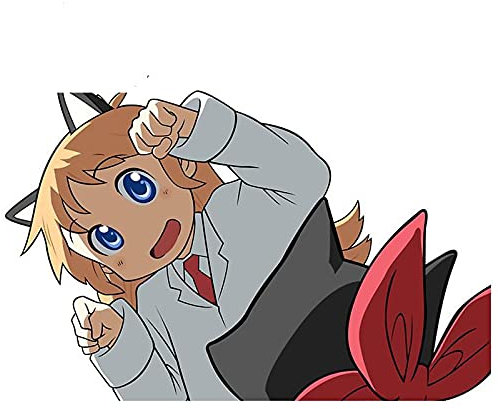 13 cm x 10,6 cm für Sakamoto und Hakase Autoaufkleber Personality Creative VAN DIY Custom