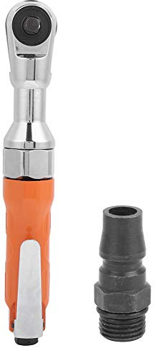 PODSJD luftknarre 3/8 Zoll Luftratsche Set, 5.8-7.8 bar, Edelstahl - Druckluft Ratsche kompakt, robust, ideal für Werkstatt und Heimwerker