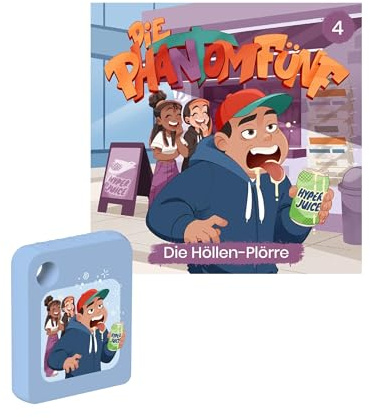 Galakto Audio-Token: Die Phantom Fünf - Die Höllen-Plörre | Hörspiel für Kinder ab 7 Jahren, Spielzeit ca. 36 Minuten