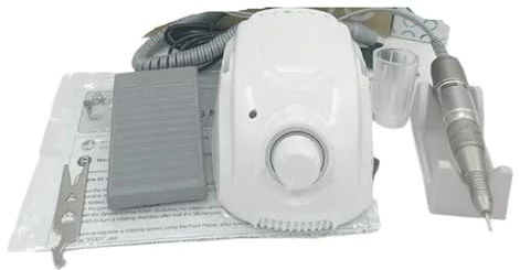 Ponceuse à ongles électrique 65 W, micromoteur puissant, boîtier de commande, DC 30 V, 35000 tr/min, fraiseuse poignée H200, machine manucure(BT Marathon,US)