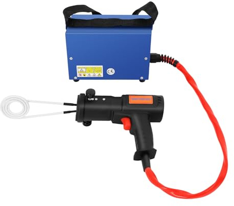 Magnetisches Induktionsheizgerät, 1500W Induktion Schraubenlöser mit 4 Spulen, 800℃ Induktions Heizgeräte Kfz mit Reine Kupfer Induktorspulen fur zum Entfernen von Bolzen und Muttern