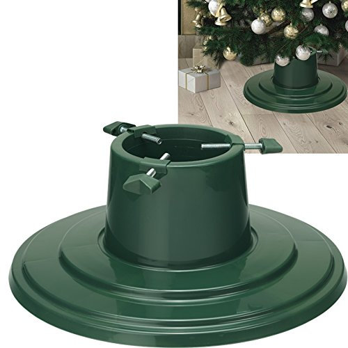 4U-Onlinehandel Pied de Sapin de Noël 40 cm Base Ronde