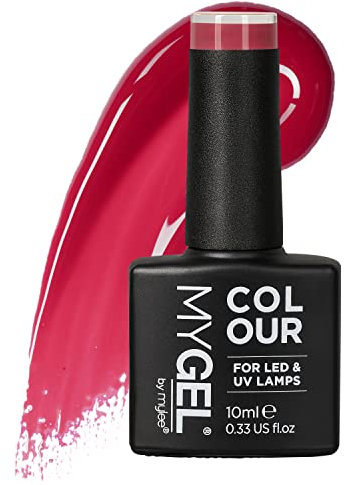 Mylee Gel Nail Polish 10ml [Requiem for a Pink] UV/LED Soak-Off Nail Art Manicure Pedicure for Professional, Salon & Home Use [Pink Range] - Long Lasting & Easy to Apply