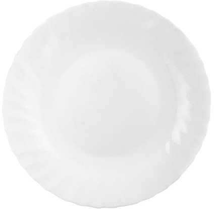 BORMIOLI ROCCO Piatto piano Prima in vetro opalino da 26 cm bianco Arredo tavola