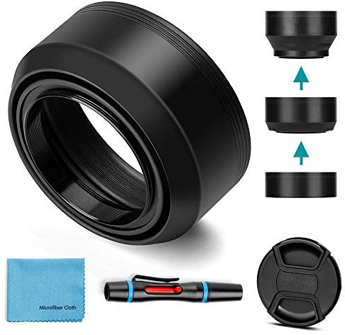 Fotover - Sonnenblende für Canon Sony Nikon DSLR Kameras