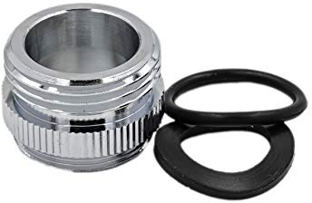 SpiceFlow | Hahnadapter M24 AG auf 3/4 AG | Chrom/Messing