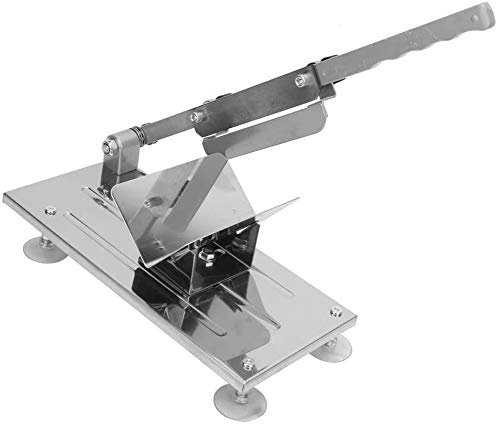 Affettatrice manuale in metallo, Affettatrice in acciaio Inox del salute e sicurezza, Lunghezza lama 170 mm