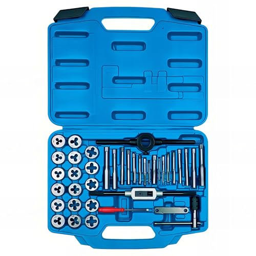 King Tony - Coffret de tarauds et filières en pouces - 39 pièces