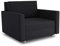 Schlafsofa Pura Midi mit Bettkasten - Polstersofa mit Schlaffunktion, Sofa, Sofagarnitur, Bettsofa, Wohnlandschaft, Couch (Schwarz (Suedine 24))