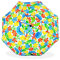 CREVICOSTA QUALITY MARK MARCAS DE CALIDAD Hawaii-Sonnenschirm, 200 cm, mit Spiralbindung