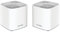 D-Link COVR-X1862 Sistema Wi-Fi 6 AX1800 Mesh per l'intera casa (confezione da 2), fino a 420 mq, 2 porte Gigabit, MU-MIMO, WPA3, Parental Control. Funziona con l'Assistente Alexa/Google.