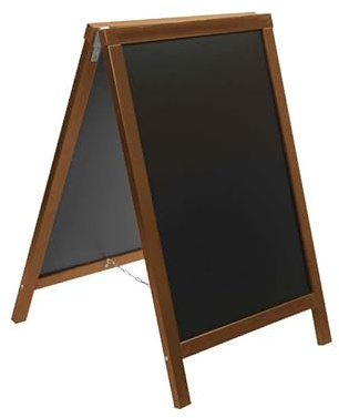 Staffelei mit Holzrahmen, Eiche, 85 x 55 cm