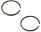 cyclingcolors 2x kolbenzinge kolben ringe 40mm x 1.5mm motorrad moped roller kompatibel mit Peugeot 103
