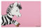 Ritzenhoff & Breker Platzset Happy Zoo, Zebrakind Zoe, Tischset 45 x 30 cm, Platzmatte mit Tier-Motiv, Abwischbar