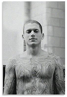 Prison Break TV-Serie Poster Leinwand Kunst Dekoratives Gemälde Bild Druck Modern Familie Junge Mädchen Schlafzimmer Wohnzimmer Dekoration Wanddekoration Poster 30 x 45 cm