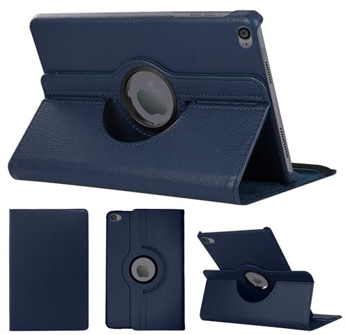 SWEIMEN Étui Rotatif pour iPad Air Tablette Housse de Protection avec Réveil Automatique Rotation Coque pour iPad Air, iPad Air 2, iPad (2017), iPad (2018)