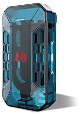 WQZStar Varilla calefactora para Tortugas, Calentador para pecera, termostato automático, bajo Nivel de Agua, Control Remoto de Temperatura Adecuado, 25W (25W)