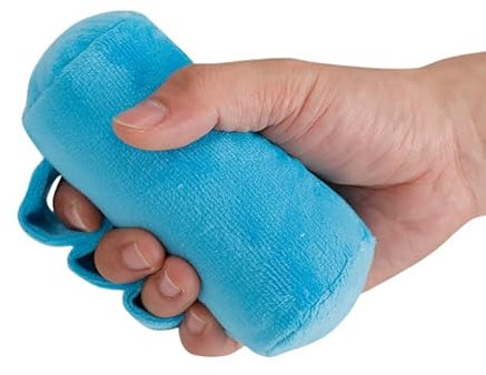 XGOPTS Palm Grip Finger Contracture Cushion, Cotton Hand Contracture Cushion with Finger Separator Grips Finger Rehabilitation Training Device for Elderly Stroke Paralysis Bedridden Patient