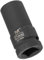 MACHSWON 3/4 Inch Drive - 21mm Deep Impact Socket with 6 Point Design, Heat-Treated Cr-V Steel 78mm Length, Metric Sizes