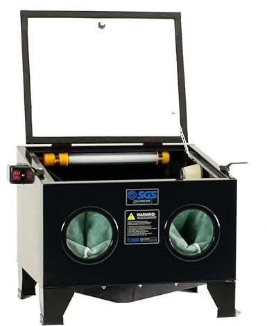 SGS Shot & Sand Blasting & Polishing Cabinet