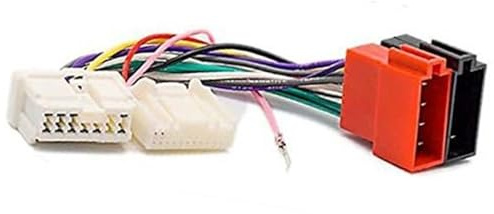 XYWOPO Car Stereo Radio ISO Wiring Harness Connector Adaptor Cable, for Renault, Clio Megane, for NISSAN, Primastar, for Opel, Vivaro Car Wiring Harnesses