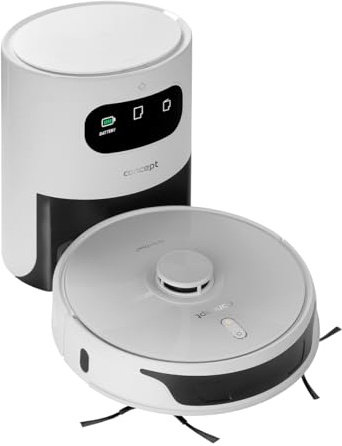 Concept VR3450 - Aspirapolvere robot con mocio 2 in 1 Perfect CLEAN Laser 3D