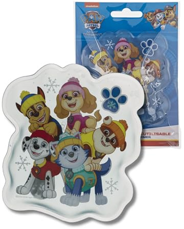 Paw Patrol Taschenwärmer | wiederverwendbar | 1 Stück | Taschenheizkissen zum Knicken | Wärmekissen für Kinder | Für Winter, kalte Tage | Für unterwegs & Pawpatrol Fans