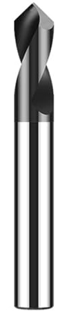 Drehbank Zubehör 90°-Punktbohrer aus Wolframkarbid, 1–20 mm, Fasenfräser, Zentrierbohrer für Edelstahl und Aluminium(For steel,4mm)