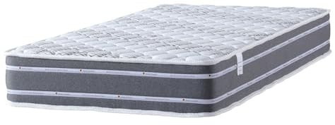 King of Dreams Maxi Bamboo Matratze Stoff Bambus – Höhe 24 cm – Unterstützung Bauernhof – Orthopädische, 90 x 200 cm