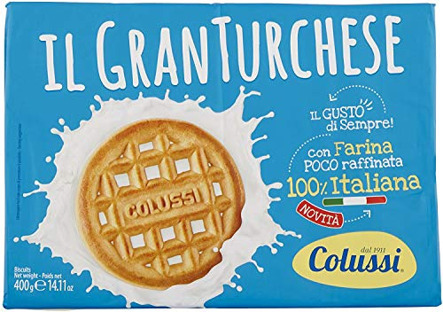 12x Colussi Granturchese Gran turchese biscuits cookies kuchen Butterkeks 400g