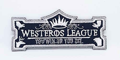 Westeros League Game of Throne Fiction Iron/Sew on Embroidered Patch