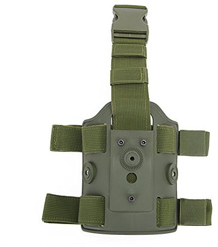 Taktische Drop-Leg-Plattform Taktische Leggings Gerät Oberschenkel Pistol Holster mit verstellbaren Dual-Strap-Bein