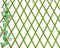 Celosia Extensible de Madera Natural de 1x2 Metros Color (Verde)