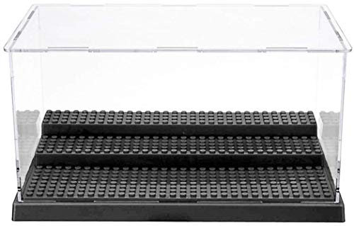 Bricklight Acrylic model display case box for LEGO Minifigures BRICKHEADZ 21302 71361 speed champions cars small