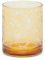 Riviera Maison - Teelichthalter, Windlicht - RM Flower Yellow - Glas - gelb - Höhe 8 cm