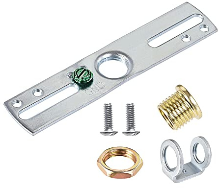 sourcing map Lichtquerträger Kit 4 Zoll Länge Montagehalterung Universal Lampenfassung für Kronleuchter Wandbeleuchtung