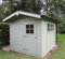 Centre Plastic Guttering Kit For Sheds Gutter 8 ft / 2. 4m Gutter 110mm Half Round, Black