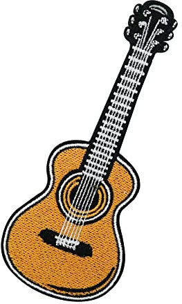 Finally Home Akustik Gitarre Patch zum Aufbügeln | Band Patches, Rock Bügelbild, Aufbügler, Aufnäher