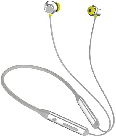 boAt Rockerz 330ANC - Fascia da collo Bluetooth con microfono, Crystal Bionic Sound Powered by Dirac Opteo, cancellazione attiva del rumore, driver da 13 mm, ricarica ASAP, riproduzione 24 ore e