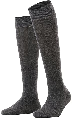 ESPRIT Damen Basic Pure Kniestrümpfe druckfreier Komfortbund