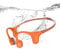 mojawa Run Plus Cuffie a Conduzione Ossea, Open-Ear, Bluetooth 5.2, MP3 32 GB, Impermeabili IP68, Microfono ENC, per Nuoto, Corsa, Ciclismo, Escursionismo, Palestra e Uso Quotidiano – Arancione
